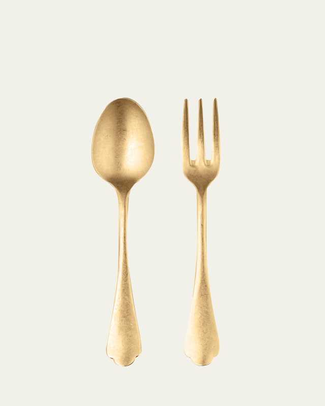 Dolce Vita Pewter Oro Serving Utensil Set